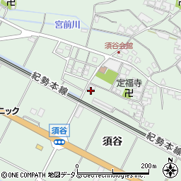 和歌山県有田市宮原町須谷322周辺の地図