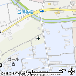 徳島県阿波市阿波町中川原156周辺の地図