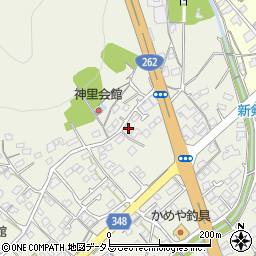 山口県防府市高井1093-1周辺の地図