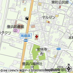 豊浜町福祉会館周辺の地図