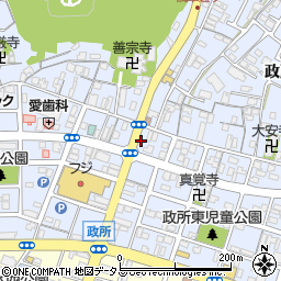 ふじもと衣料センター周辺の地図