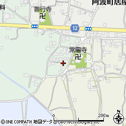 徳島県阿波市阿波町高垣229周辺の地図