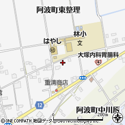 徳島県阿波市阿波町南整理149周辺の地図