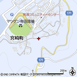 和歌山県有田市宮崎町2015-7周辺の地図