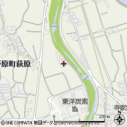 香川県観音寺市大野原町萩原870-2周辺の地図