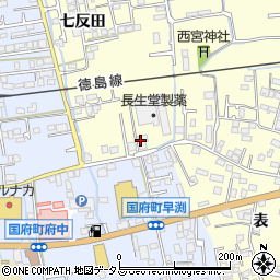 長生堂製薬株式会社　本社第二工場周辺の地図