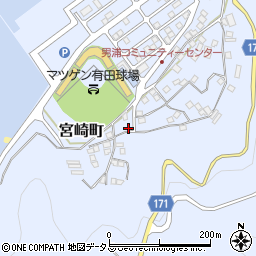 和歌山県有田市宮崎町1986周辺の地図
