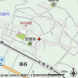 和歌山県有田市宮原町須谷117周辺の地図