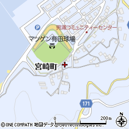 和歌山県有田市宮崎町1986-5周辺の地図