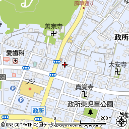山口県周南市政所周辺の地図