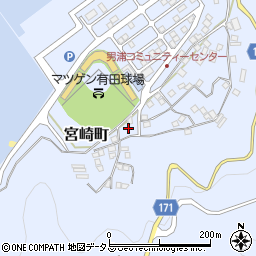 和歌山県有田市宮崎町1986-3周辺の地図