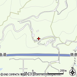 徳島県美馬市脇町井口東周辺の地図