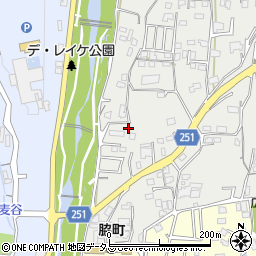徳島県美馬市脇町大字北庄95周辺の地図