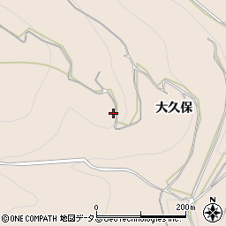 徳島県美馬市美馬町芋谷周辺の地図
