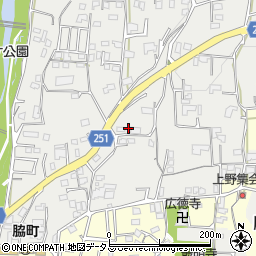 徳島県美馬市脇町大字北庄31周辺の地図