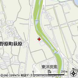 香川県観音寺市大野原町萩原876周辺の地図