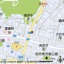 新南陽政所郵便局周辺の地図