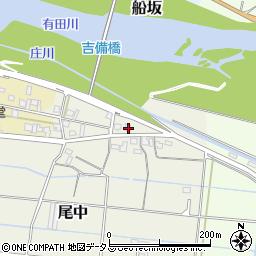 和歌山県有田郡有田川町尾中223周辺の地図