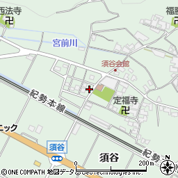 和歌山県有田市宮原町須谷599-1周辺の地図