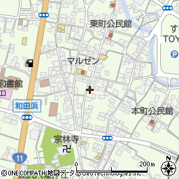 香川県観音寺市豊浜町和田浜1262周辺の地図