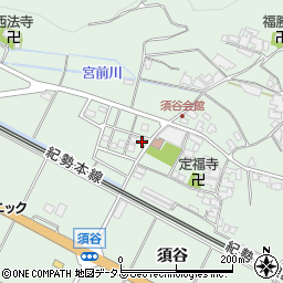 和歌山県有田市宮原町須谷599周辺の地図