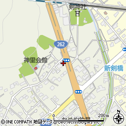 山口県防府市高井1059-1周辺の地図
