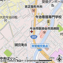 大和金物店周辺の地図