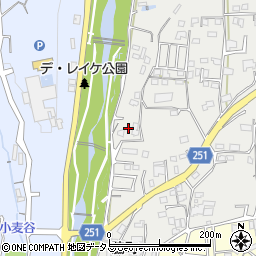 徳島県美馬市脇町大字北庄98周辺の地図