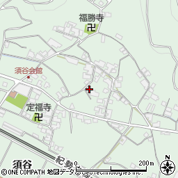 和歌山県有田市宮原町須谷274周辺の地図