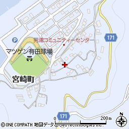 和歌山県有田市宮崎町2121-1周辺の地図