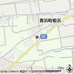 香川県観音寺市豊浜町和田浜412周辺の地図
