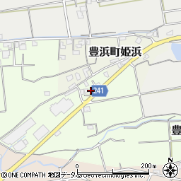 香川県観音寺市豊浜町和田浜414周辺の地図