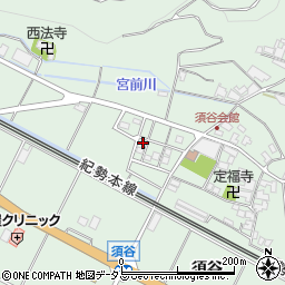 和歌山県有田市宮原町須谷617-2周辺の地図