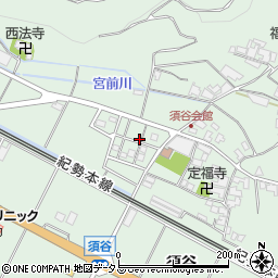 和歌山県有田市宮原町須谷605-2周辺の地図