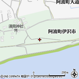 〒771-1701 徳島県阿波市阿波町伊沢市の地図