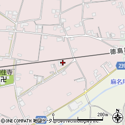 徳島県吉野川市鴨島町喜来59周辺の地図