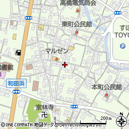 香川県観音寺市豊浜町和田浜1271周辺の地図