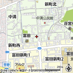 山口県周南市富田新町中周辺の地図