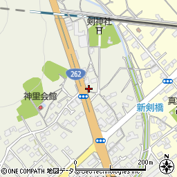 山口県防府市高井1149-8周辺の地図