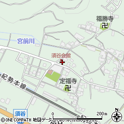 和歌山県有田市宮原町須谷294-2周辺の地図