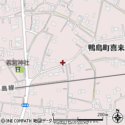 徳島県吉野川市鴨島町喜来294周辺の地図