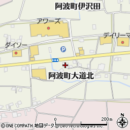 徳島大正銀行阿波町支店 ＡＴＭ周辺の地図