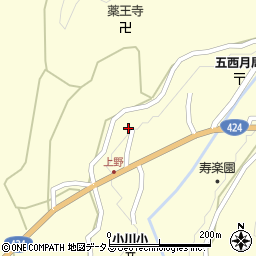 和歌山県有田郡有田川町小川635周辺の地図