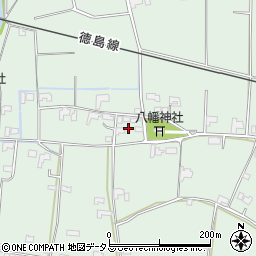 徳島県名西郡石井町浦庄上浦83周辺の地図