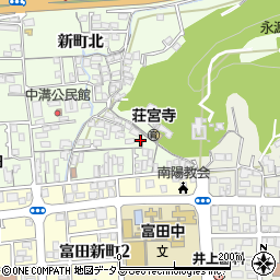 山口県周南市富田新町東周辺の地図