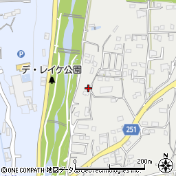徳島県美馬市脇町大字北庄105周辺の地図