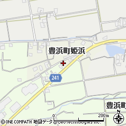 香川県観音寺市豊浜町姫浜1459周辺の地図