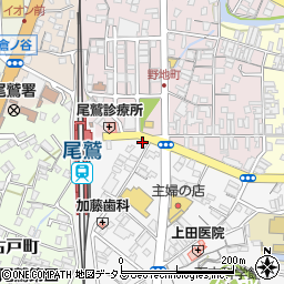 くまの古道停周辺の地図