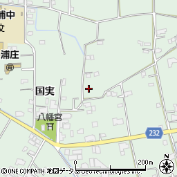徳島県名西郡石井町浦庄国実周辺の地図