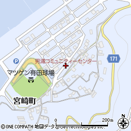 男浦コミュニティーセンター周辺の地図